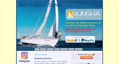 Desktop Screenshot of bayofislandssailing.co.nz